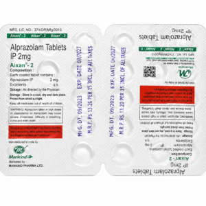 Alxan 2mg alrprozolam